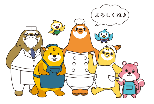 モフ島民の仲間たち